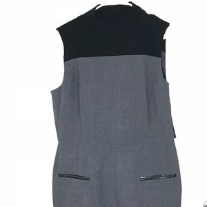 Black And Gray Dress Calvin Klein